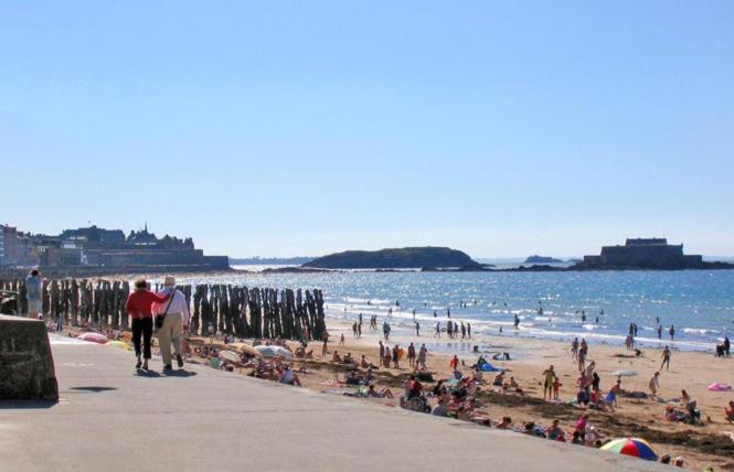 Saint Malo Bel Appartement Neuf Pres Gare Plage Sillon Intramuros Parking Prive Buitenkant foto
